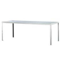 Tavolo Inox Vetro